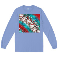 Colony Blue baseball and gemstone tumbler Long Sleeve Tee - BundleAndBundleShop