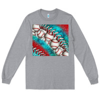 Heather Grey baseball and gemstone tumbler Long Sleeve Tee - BundleAndBundleShop