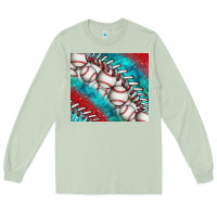 Matcha baseball and gemstone tumbler Long Sleeve Tee - BundleAndBundleShop