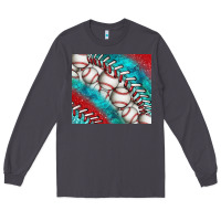 Smoke baseball and gemstone tumbler Long Sleeve Tee - BundleAndBundleShop