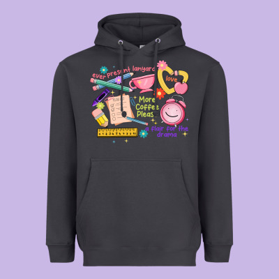 Teacher Stuff Heavyweight Hoodie Designed By Jahusdesignshop