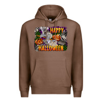 Chestnut happy halloween koala Premium Hoodie - LillyAllenDesigns