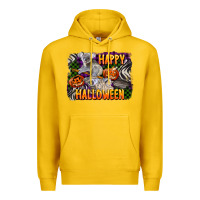 Lemon happy halloween koala Premium Hoodie - LillyAllenDesigns