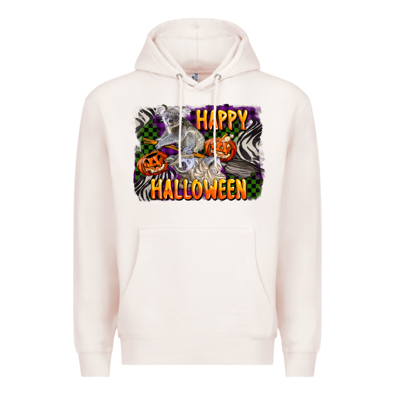 Happy Halloween Koala Premium Hoodie by LillyAllenDesigns | Teevron