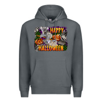 Rock happy halloween koala Premium Hoodie - LillyAllenDesigns