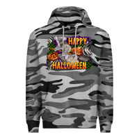 Slate Camo happy halloween koala Premium Hoodie - LillyAllenDesigns