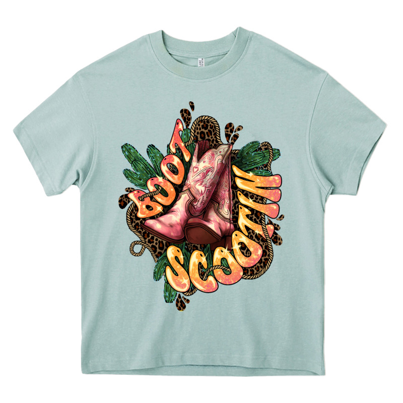 Boots Scootin Heavy Core Tee by HowdyJamesFarm | Teevron