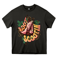 Asphalt Boots scootin Heavy Core Tee - HowdyJamesFarm