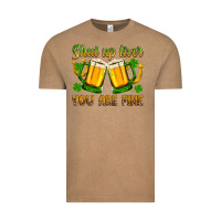 Vintage Coffee St. Patrick’s Day shut up liver you are fine Vintage Tee - OliviaCreatesArt