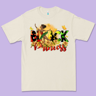 Black Princess Premium Tee Designed By Cowgirlartshop