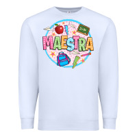 White maestra Premium Sweatshirt - JahusDesignShop