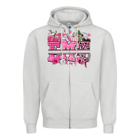 Dove Grey emt cancer and fall Zipper Hoodie - AdoDesignShop