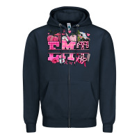 Navy emt cancer and fall Zipper Hoodie - AdoDesignShop