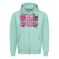 Seafoam emt cancer and fall Zipper Hoodie - AdoDesignShop