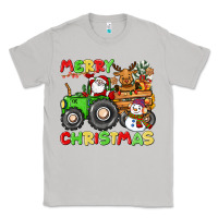 Moon Dust merry christmas crew tractor Classic Tee - CowGirlArtShop