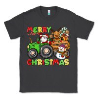 Smoke merry christmas crew tractor Classic Tee - CowGirlArtShop