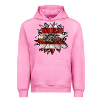 Fuchsia Pink american mom Urban Hoodie - JahusDesignShop