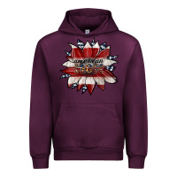 Mauve Wine american mom Urban Hoodie - JahusDesignShop