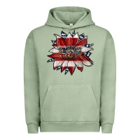 Pigment Oil Green american mom Urban Hoodie - JahusDesignShop