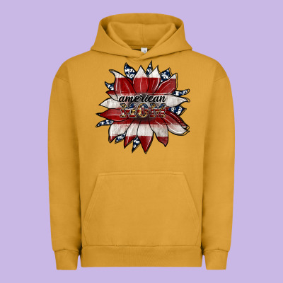 American Mom Urban Hoodie Designed By Jahusdesignshop