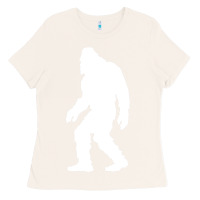 Bone bigfoot walking silhouette Ladies Tee - artisFamous