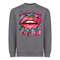 Storm in october we wear pink  lips Heavyweight Sweatshirt - AdoDesignShop