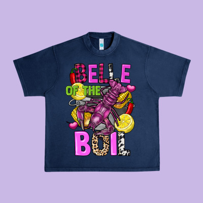 Belle Of The Boil Crawfish Urban Heavy Tee Designed By Fadigitalartstudio