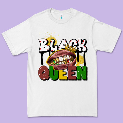Black Queen Premium Tee Designed By Cowgirlartshop