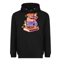 Black booktroverts Heavyweight Hoodie - JahusDesignShop