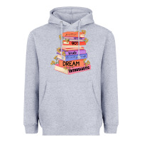 Heather Grey booktroverts Heavyweight Hoodie - JahusDesignShop