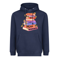 Navy booktroverts Heavyweight Hoodie - JahusDesignShop
