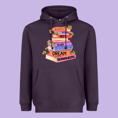 Booktroverts Heavyweight Hoodie Designed By Jahusdesignshop