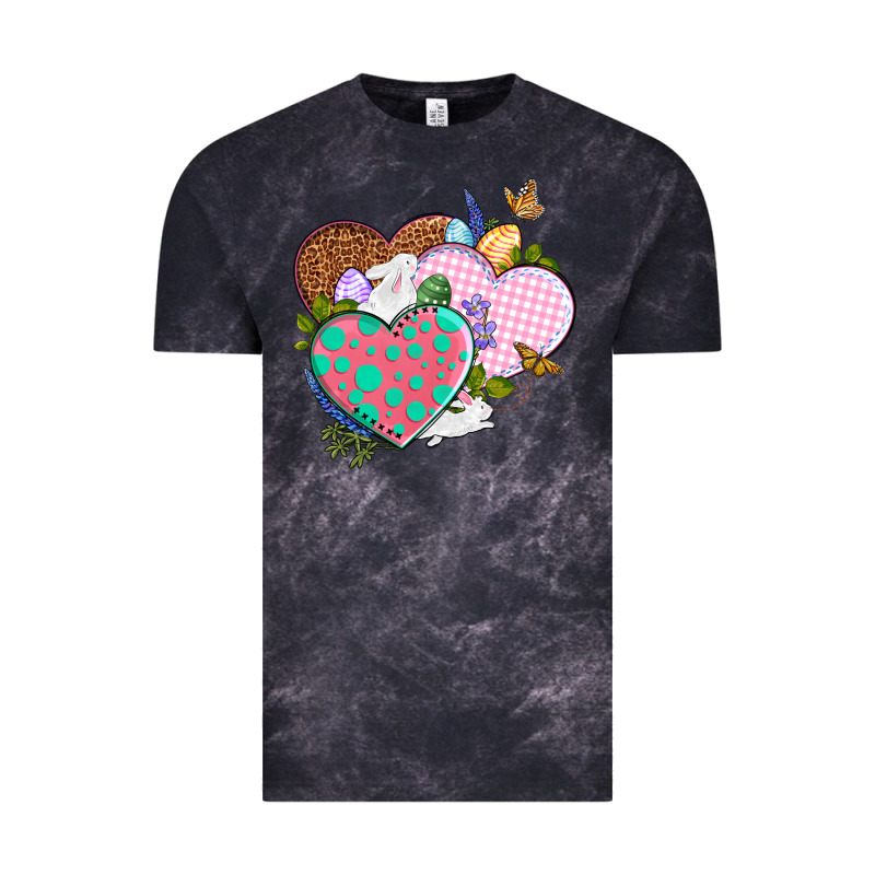 Easter Day Western Easter Hearts Vintage Tee by OliviaCreatesArt | Teevron
