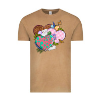 Vintage Camel Easter Day Western Easter hearts Vintage Tee - OliviaCreatesArt