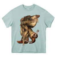 Arona Cowboy boots western Heavy Core Tee - HowdyJamesFarm