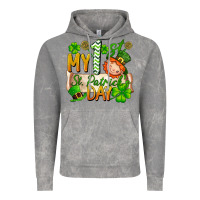 Cloud Rock my 1'st st patrick's day Vintage Hoodie - FaDigitalArtStudio