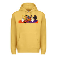 Antique Gold Trick Or Treat Baby Chimpanzee Premium Hoodie - LillyAllenDesigns