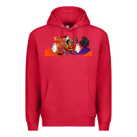 Cardinal Trick Or Treat Baby Chimpanzee Premium Hoodie - LillyAllenDesigns