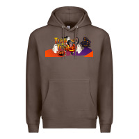 Coffee Trick Or Treat Baby Chimpanzee Premium Hoodie - LillyAllenDesigns