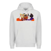 Dove Grey Trick Or Treat Baby Chimpanzee Premium Hoodie - LillyAllenDesigns