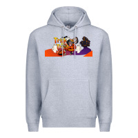 Heather Grey Trick Or Treat Baby Chimpanzee Premium Hoodie - LillyAllenDesigns
