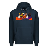 Navy Trick Or Treat Baby Chimpanzee Premium Hoodie - LillyAllenDesigns