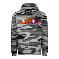 Slate Camo Trick Or Treat Baby Chimpanzee Premium Hoodie - LillyAllenDesigns