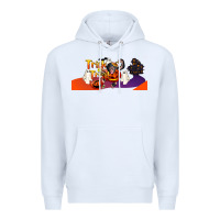 White Trick Or Treat Baby Chimpanzee Premium Hoodie - LillyAllenDesigns