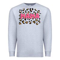 Heather Grey mama Premium Sweatshirt - JahusDesignShop