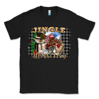 Black jingle all the way Classic Tee - CowGirlArtShop