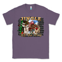 Lavender jingle all the way Classic Tee - CowGirlArtShop