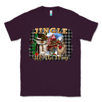Plum jingle all the way Classic Tee - CowGirlArtShop