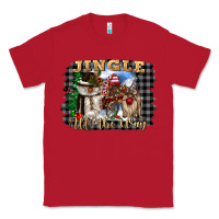Red jingle all the way Classic Tee - CowGirlArtShop