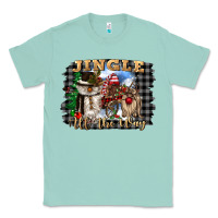 Seafoam jingle all the way Classic Tee - CowGirlArtShop